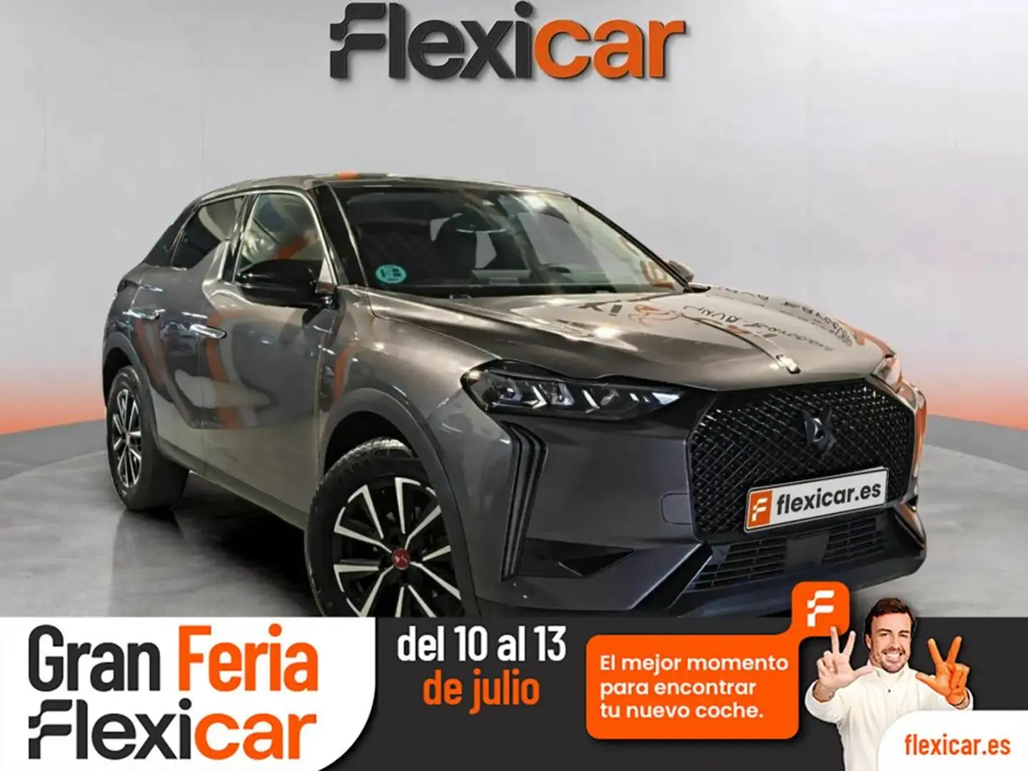 DS Automobiles DS 3 PureTech 96kW Performance Line Auto. Gris - 1