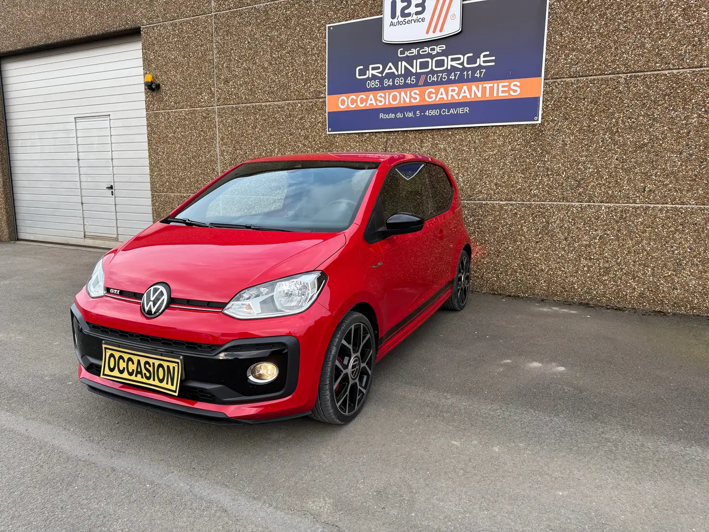 Volkswagen up! GTI 1.0 TSI 115 Cv 1er Proprio*Véhicule Belge Rouge - 1