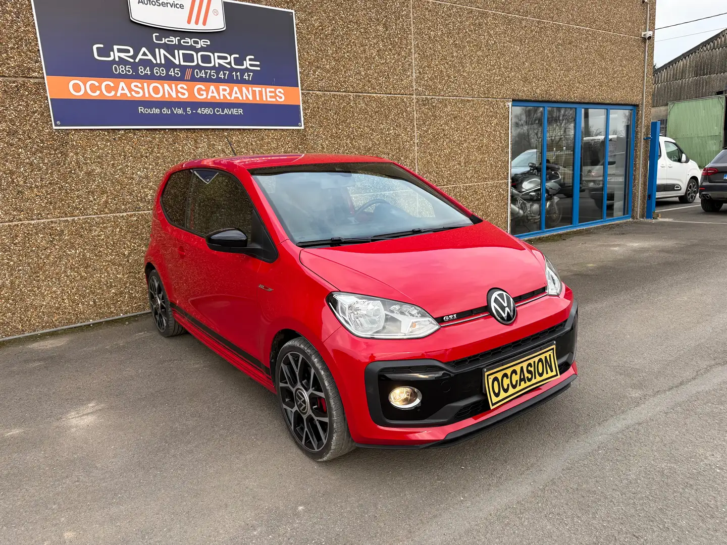 Volkswagen up! GTI 1.0 TSI 115 Cv 1er Proprio*Véhicule Belge Rouge - 2