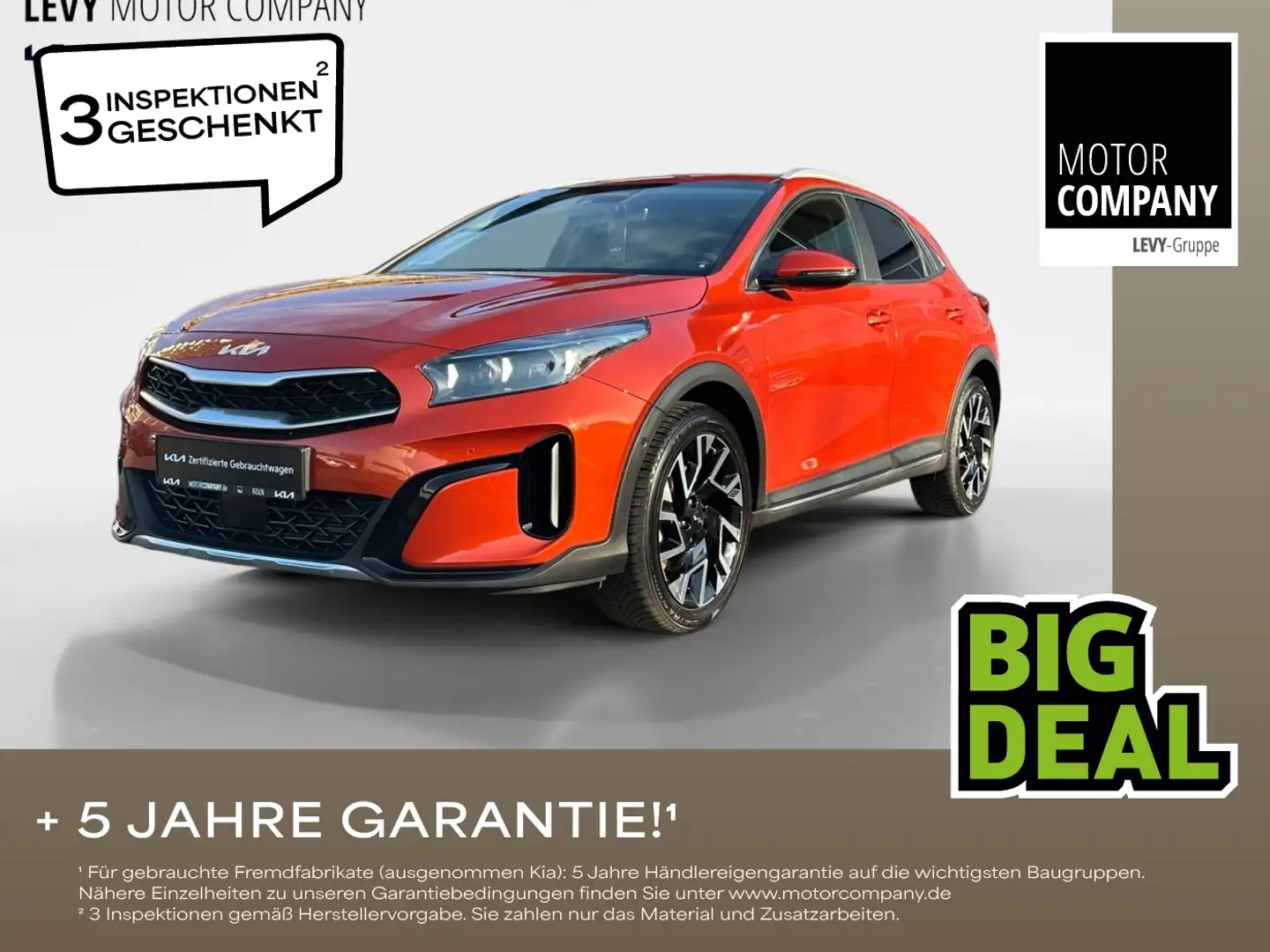 Kia XCeed 1.6 CRDI Platinum Edition +MY24+Automatik++ Orange - 1