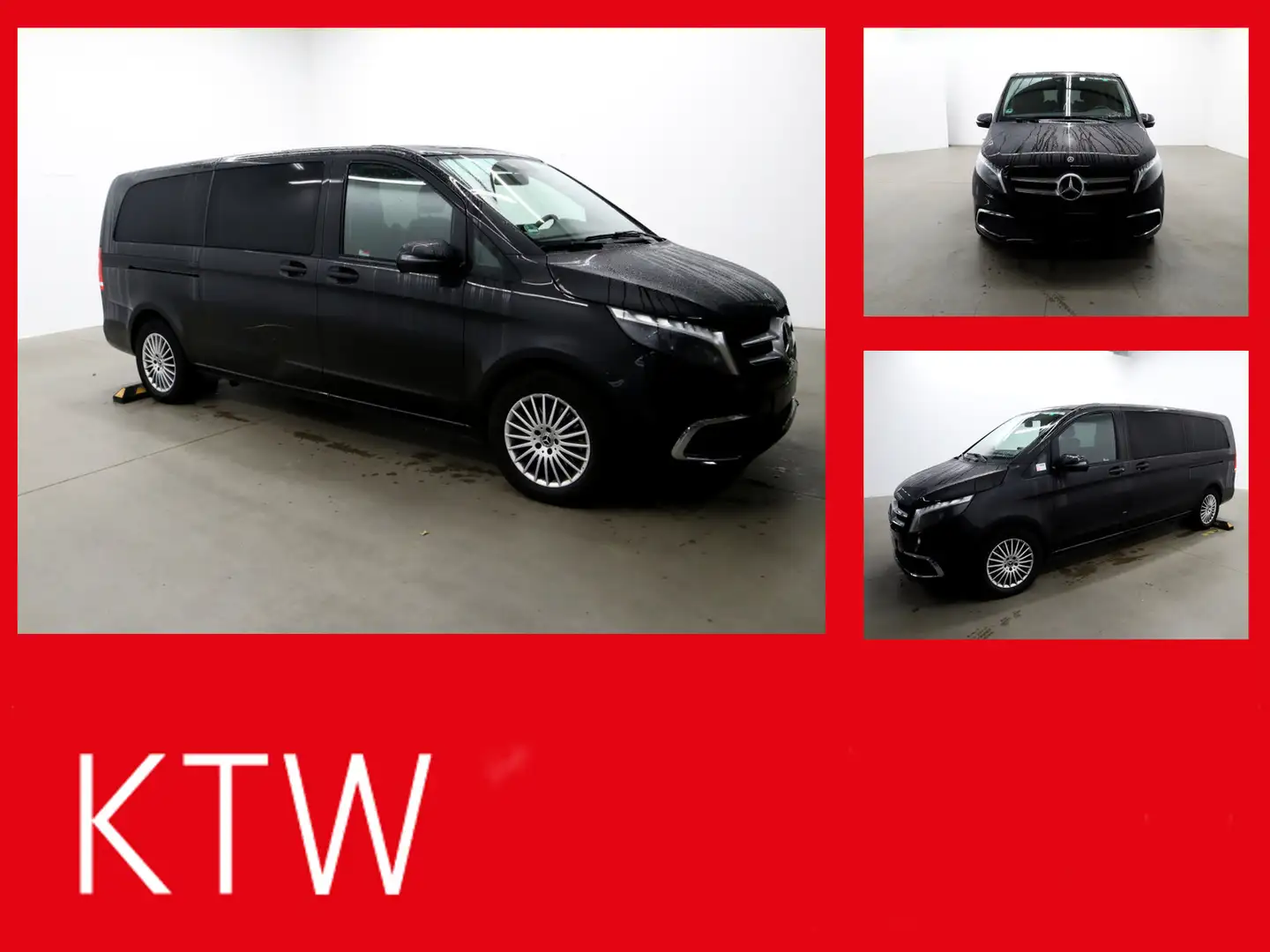 Mercedes-Benz V 300 Avantgarde Extralang,Allrad,2Schiebetüren Noir - 1
