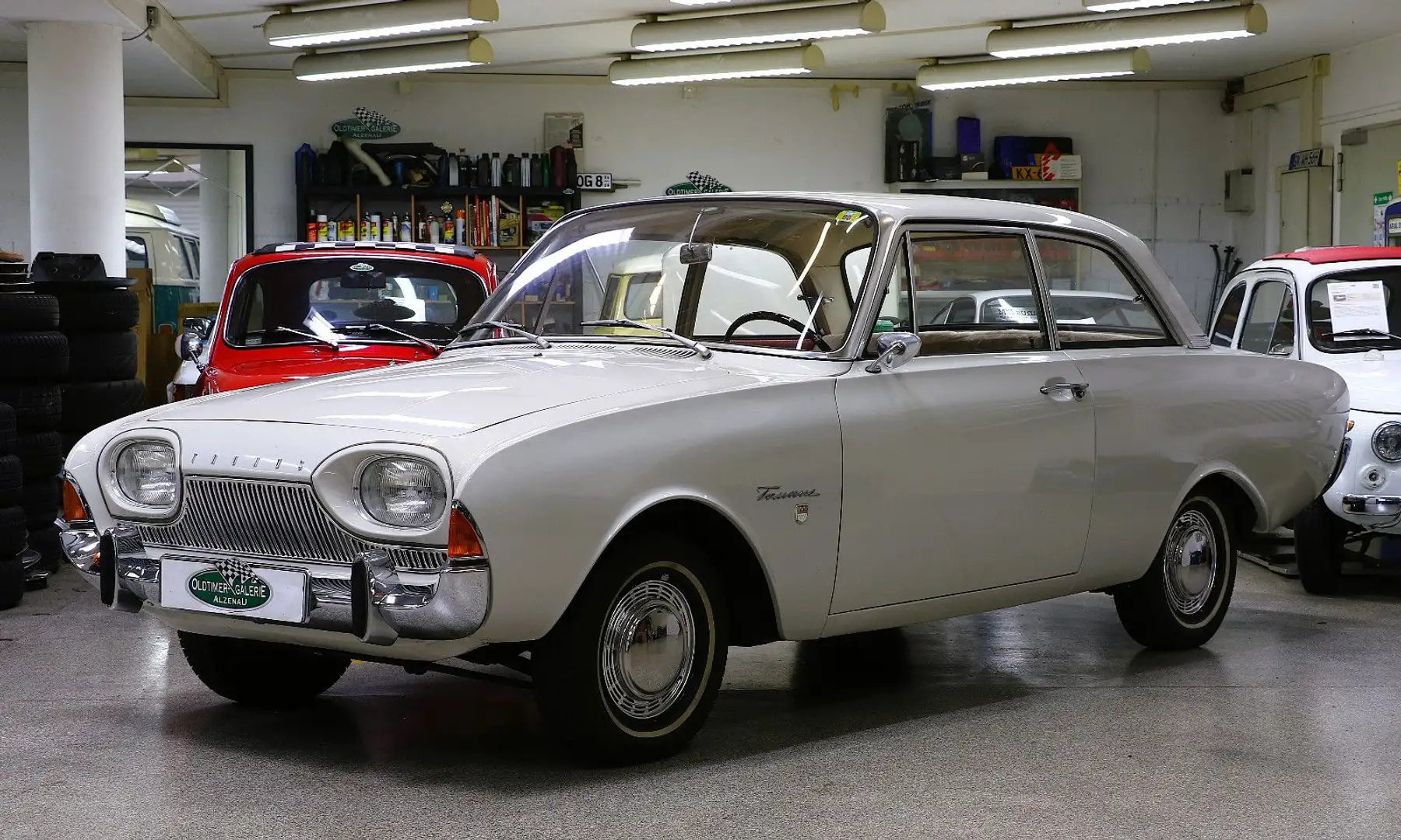Ford Taunus 17M Blanc - 2