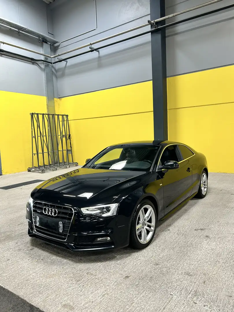 Audi A5 Coupé 3,0 TDI quattro DPF 3x Sline S-tronic Schwarz - 1