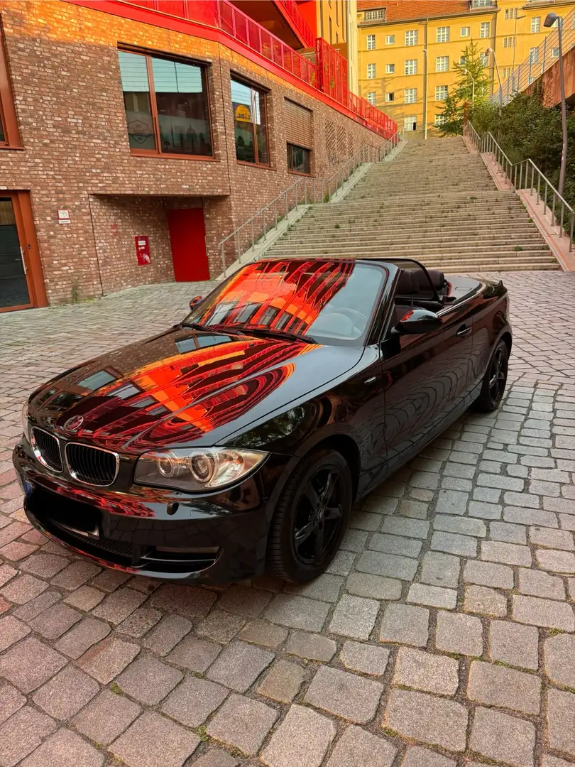 BMW 120 120d Cabrio Automatik Noir - 1