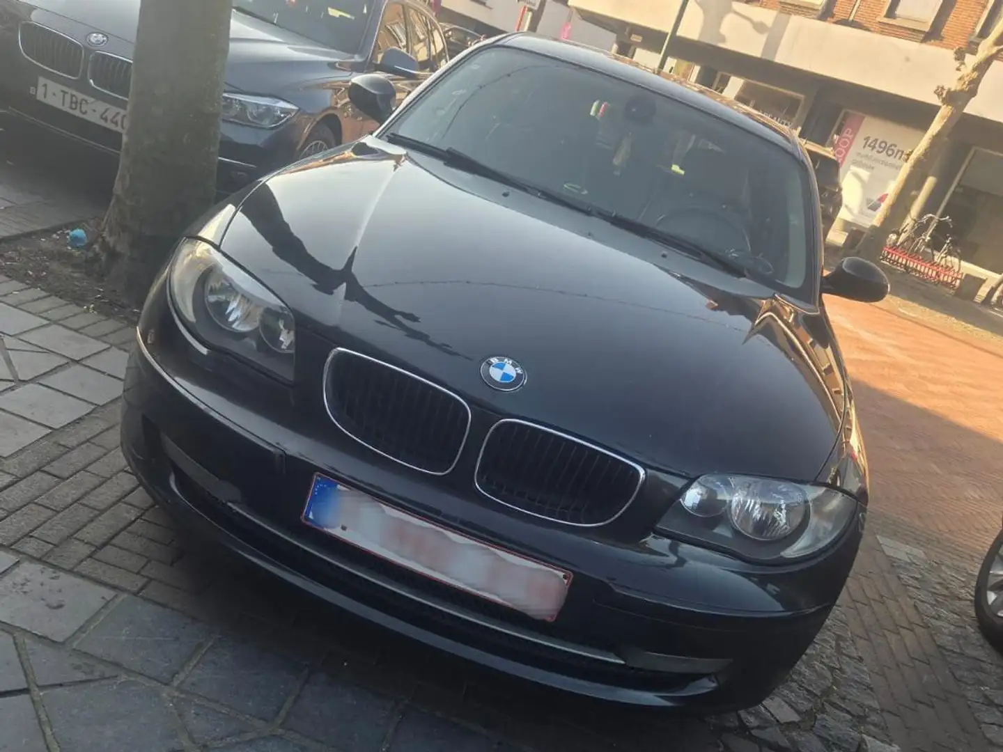 BMW 118 Bmw 118D - Euro 5 - Bouwjaar: 2009 Noir - 1