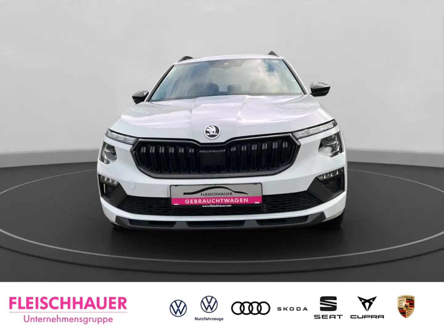 Skoda Kamiq Selection Selection DSG+LED+AHK+ACC+NAVI Weiß - 2