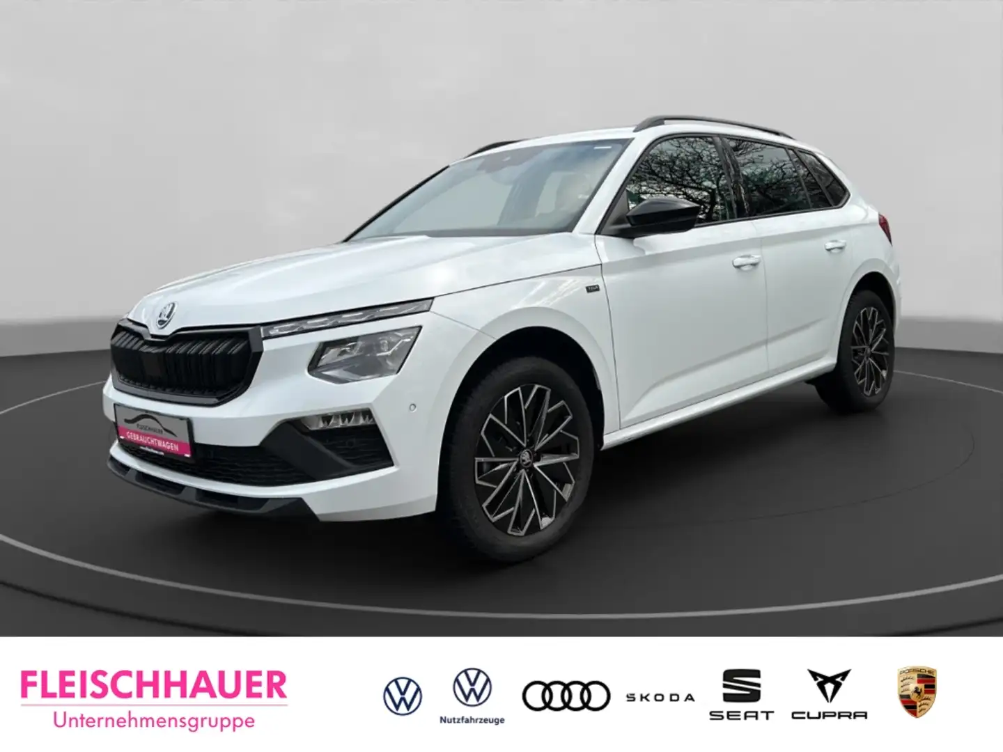 Skoda Kamiq Selection Selection DSG+LED+AHK+ACC+NAVI Weiß - 1