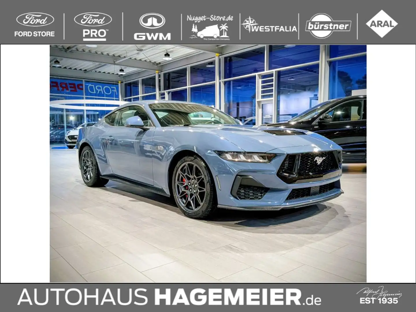 Ford Mustang MUSTANG GT MAGNERIDE >>13.000 EUR RABATT<< Blau - 1