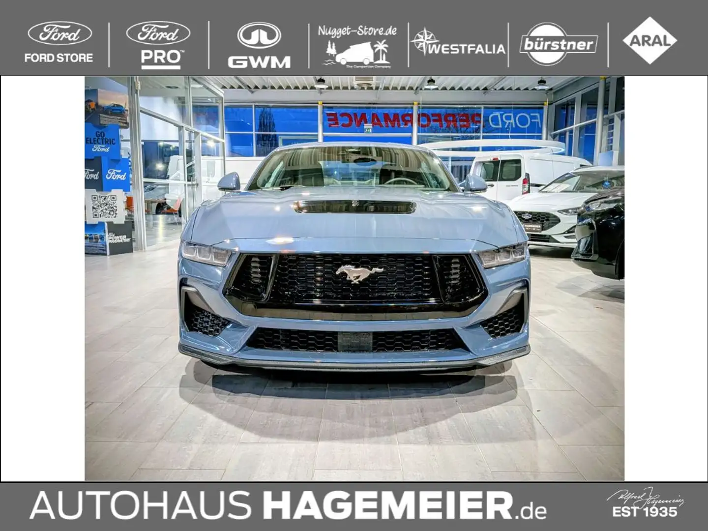 Ford Mustang MUSTANG GT MAGNERIDE >>13.000 EUR RABATT<< Blau - 2