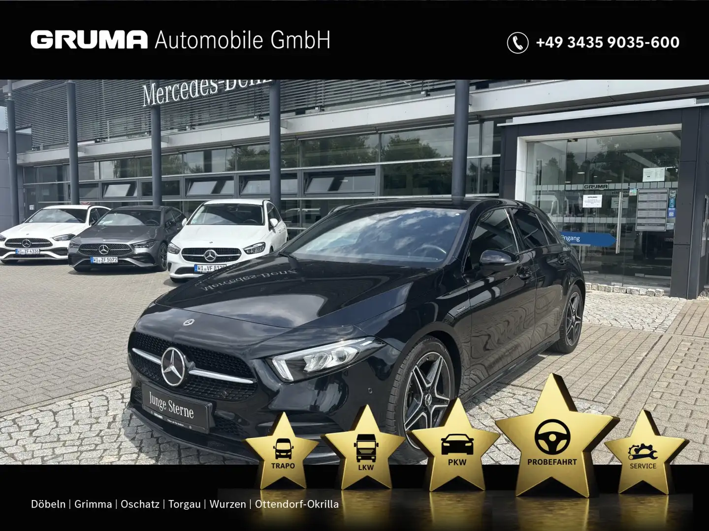 Mercedes-Benz A 180 A 180 +AMG+Edition2020+Night+CarPlay+RüKamera+ Schwarz - 1