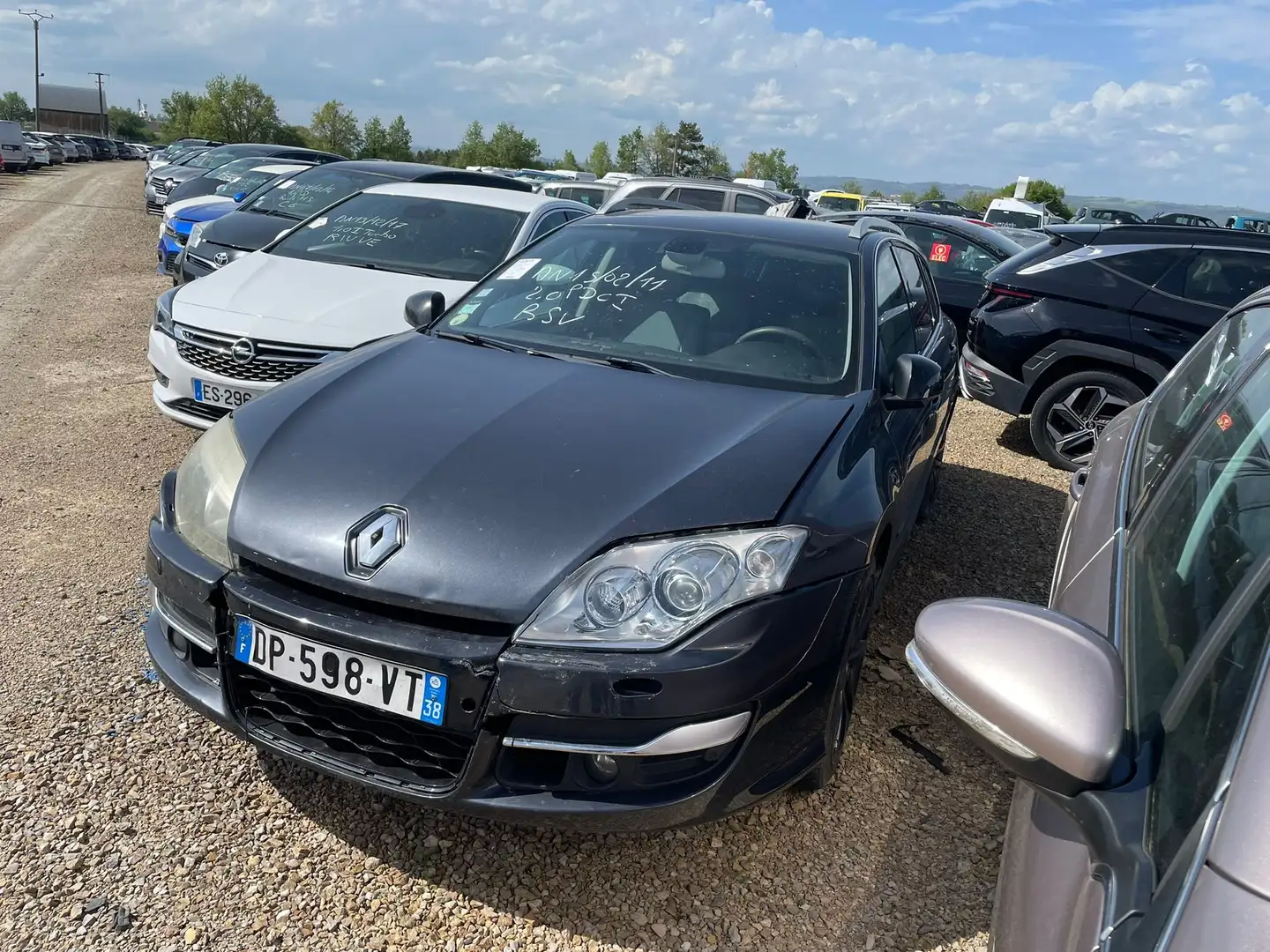 Renault Laguna Laguna III Estate 2.0 DCI 178 GT / DP598 Gris - 2
