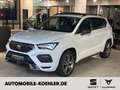SEAT Ateca FR 4Drive 2.0 TDI AHK NAV LED ACC PANODACH Weiß - thumbnail 1