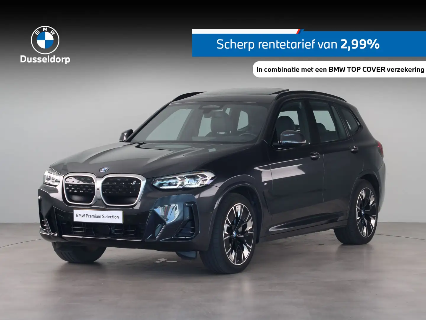 BMW iX3 High Executive 80 kWh Gris - 1
