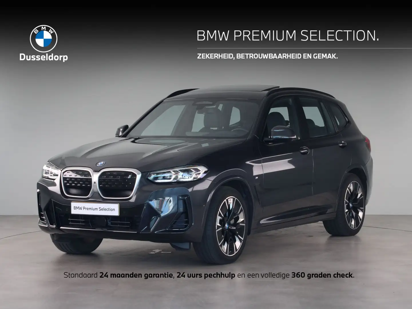 BMW iX3 High Executive 80 kWh Gris - 1