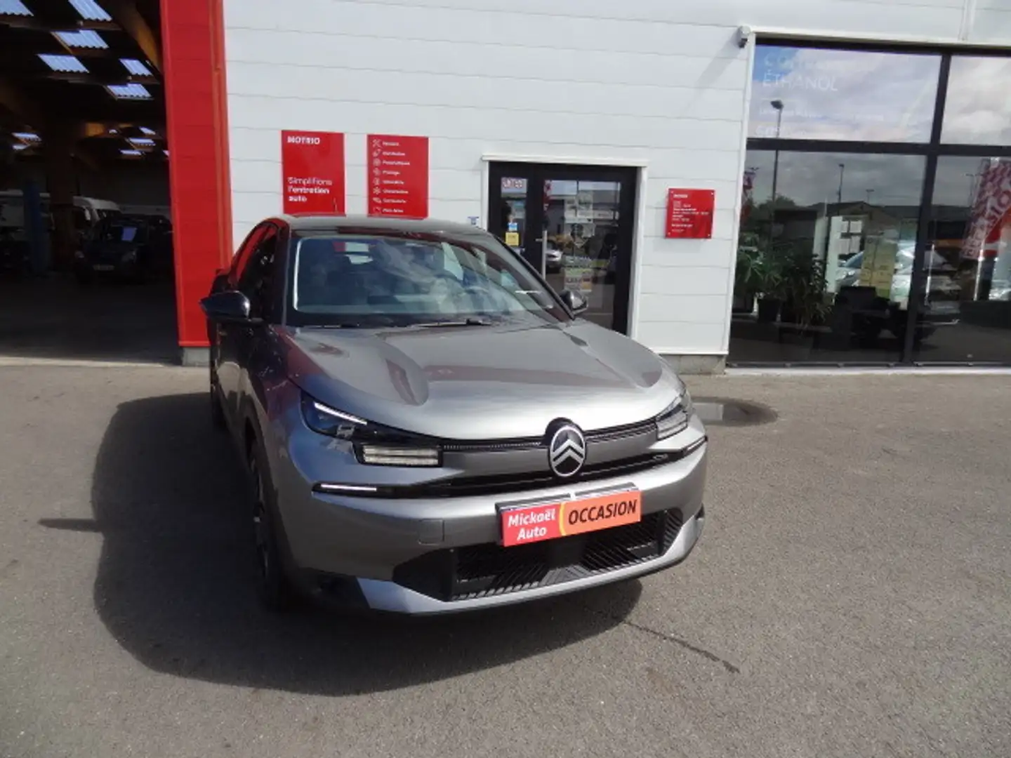 Citroen C4 1.2 HYBRIDE 145CH S\u0026S PLUS AUTOMATIQUE Gris - 2