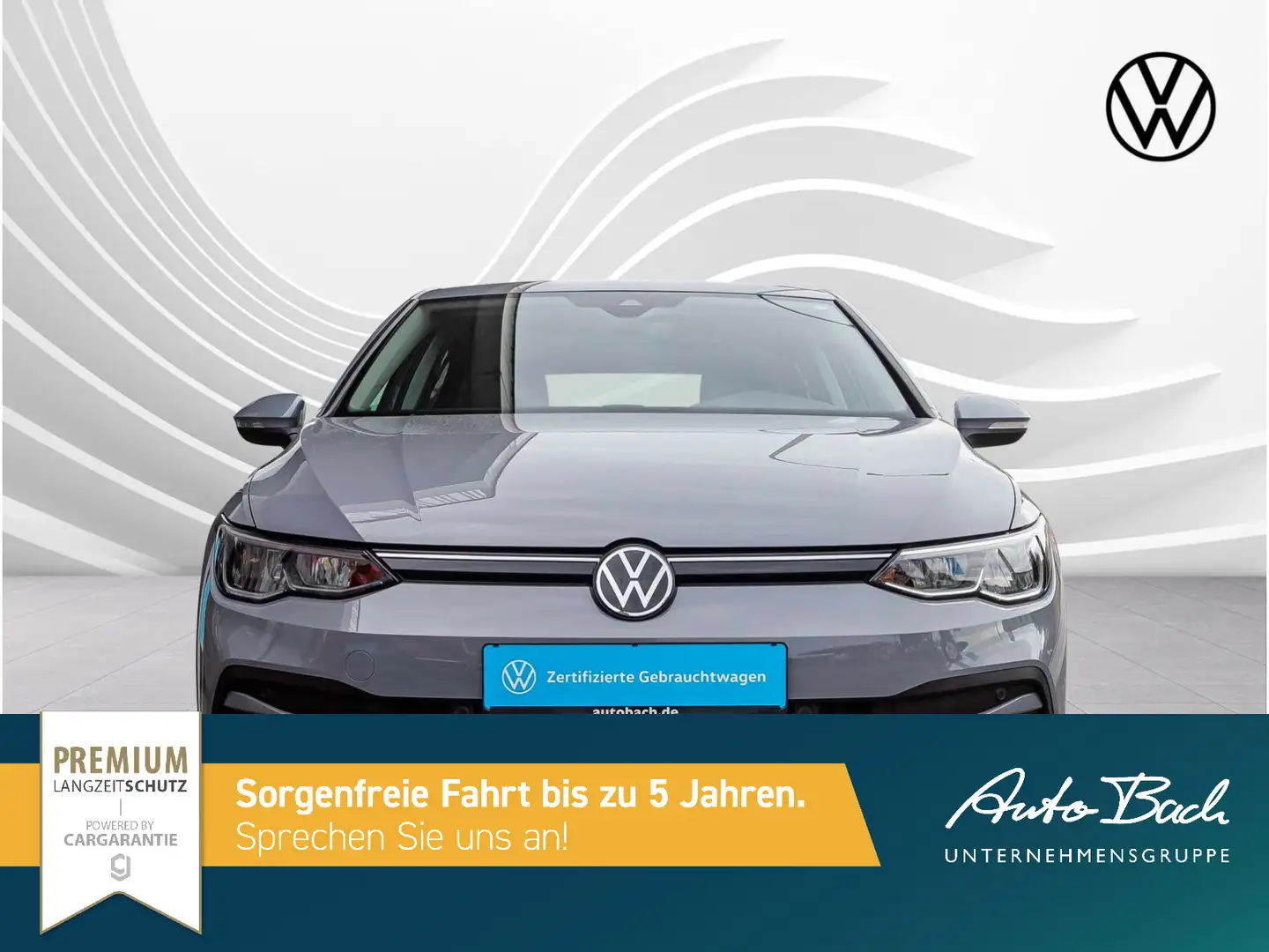Volkswagen Golf VIII "ACTIVE" 1.0 TSI OPF Navi LED ACC EPH Grijs - 2