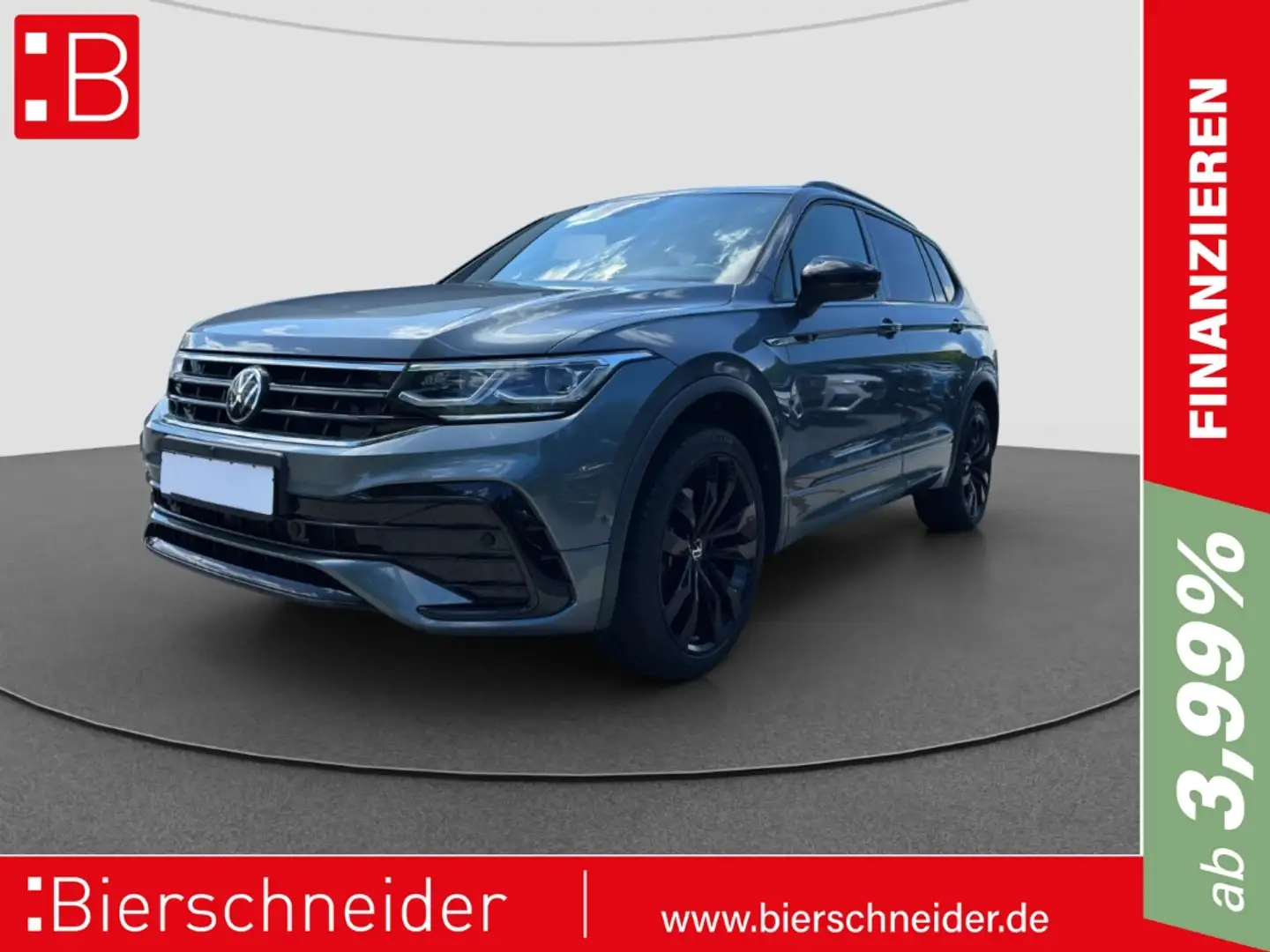 Volkswagen Tiguan Allspace 2.0 TSI DSG 4Mo R-Line STANDH AHK KAMERA IQ.LIGHT Grau - 1