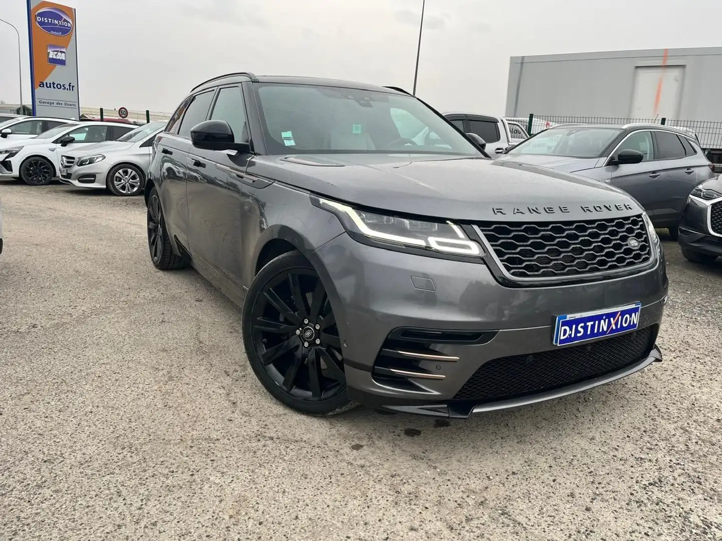 Land Rover Range Rover Velar 3.0 V6 D300 - BVA  R-Dynamic HSE Gris - 2
