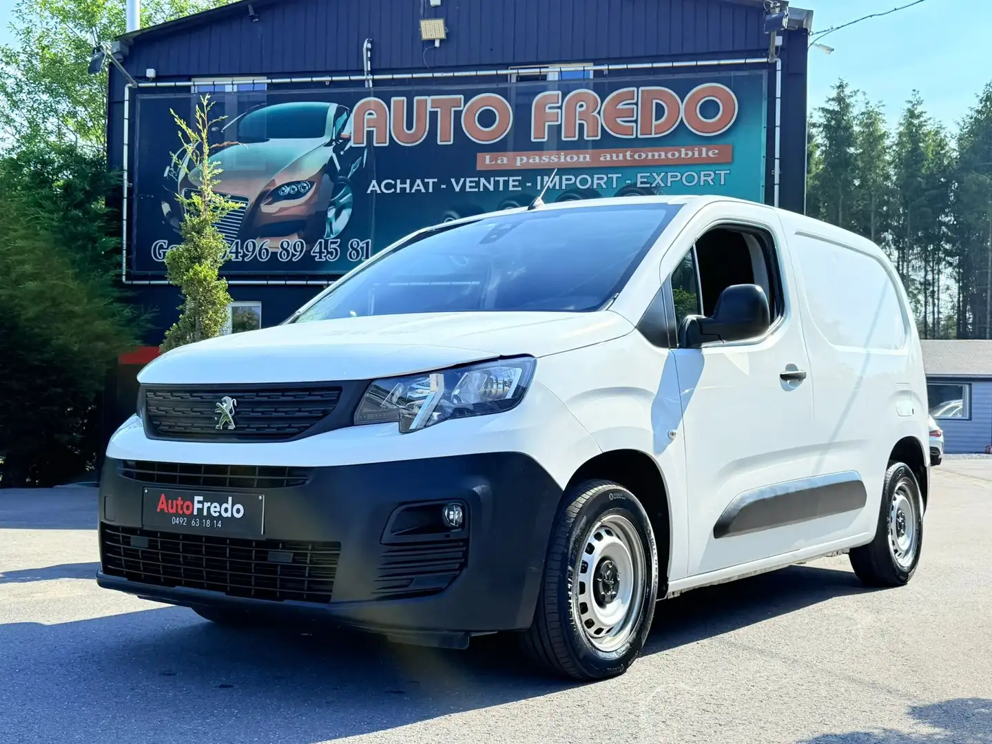 Peugeot Partner 1.5 BlueHDi  * 3 Places * Camera * tva */* Blanc - 2