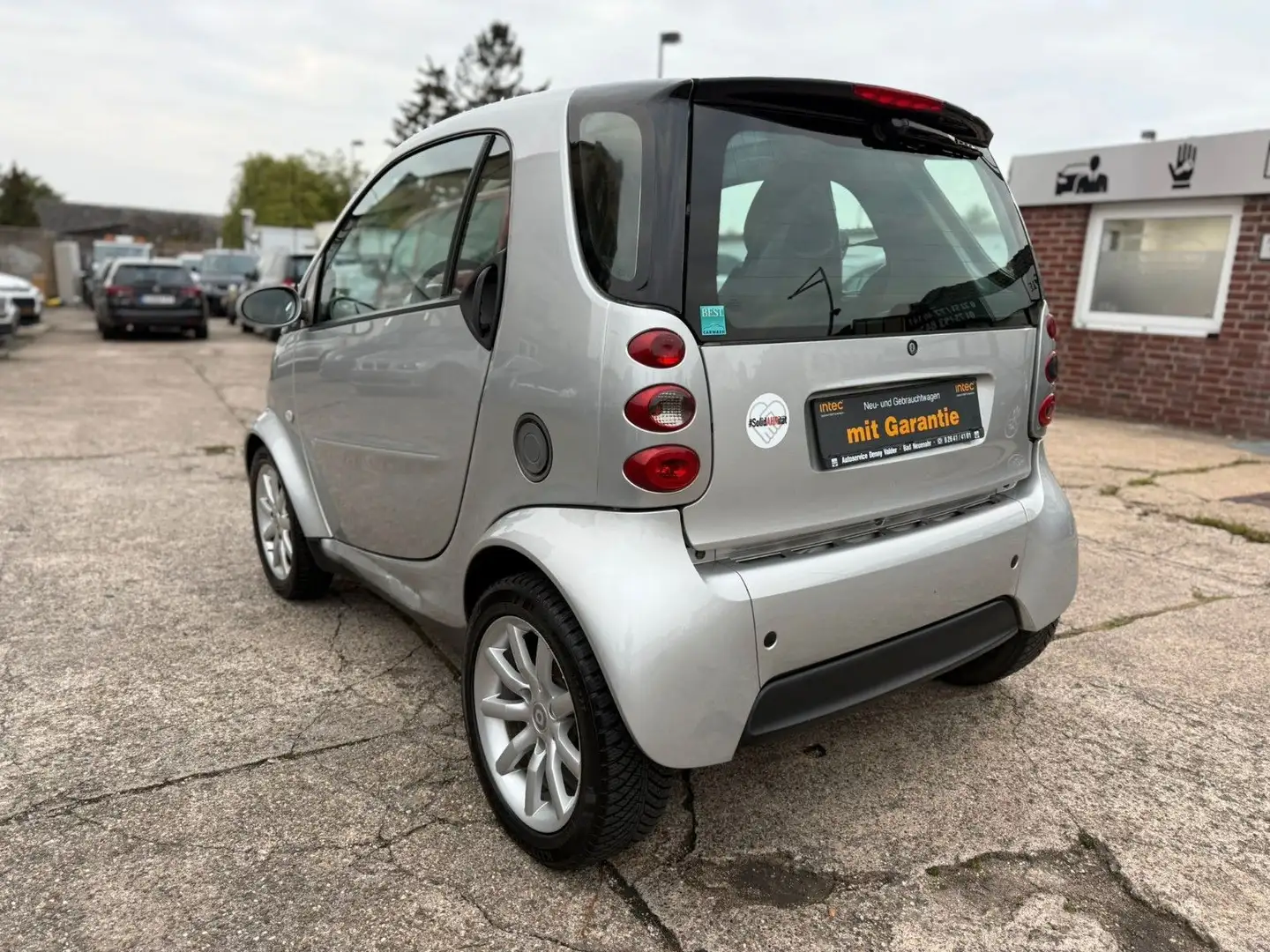 smart forTwo fortwo coupe Basis*AUTOMATIK*KLIMA*PANO* Silber - 2