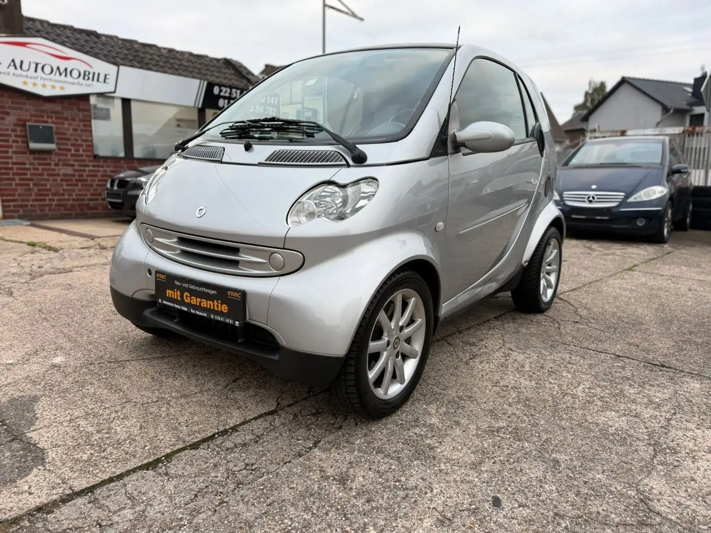 smart forTwo fortwo coupe Basis*AUTOMATIK*KLIMA*PANO* Silber - 1
