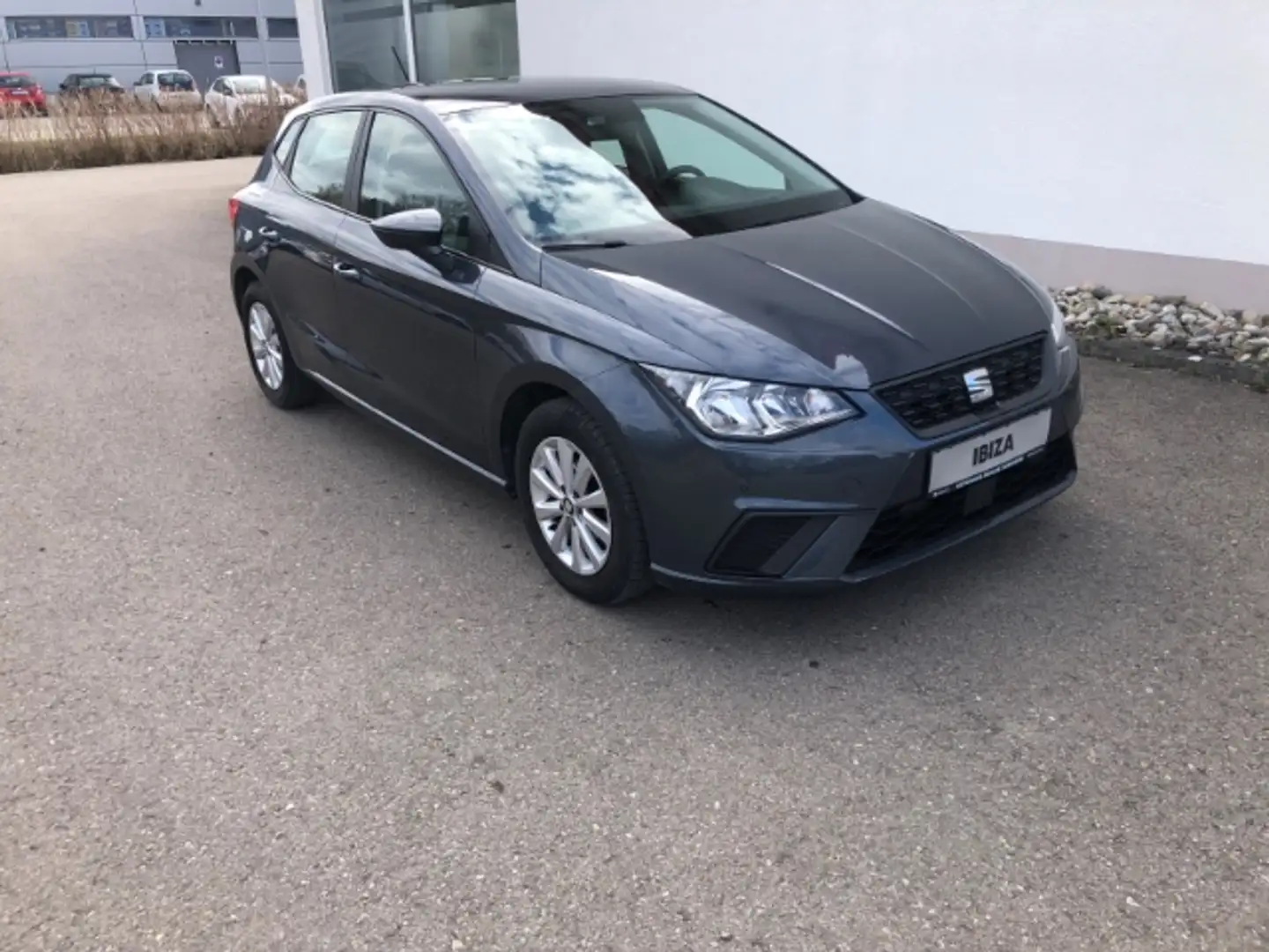 SEAT Ibiza Style 1.0 TGI CNG Navi Full Link Klima Grau - 1