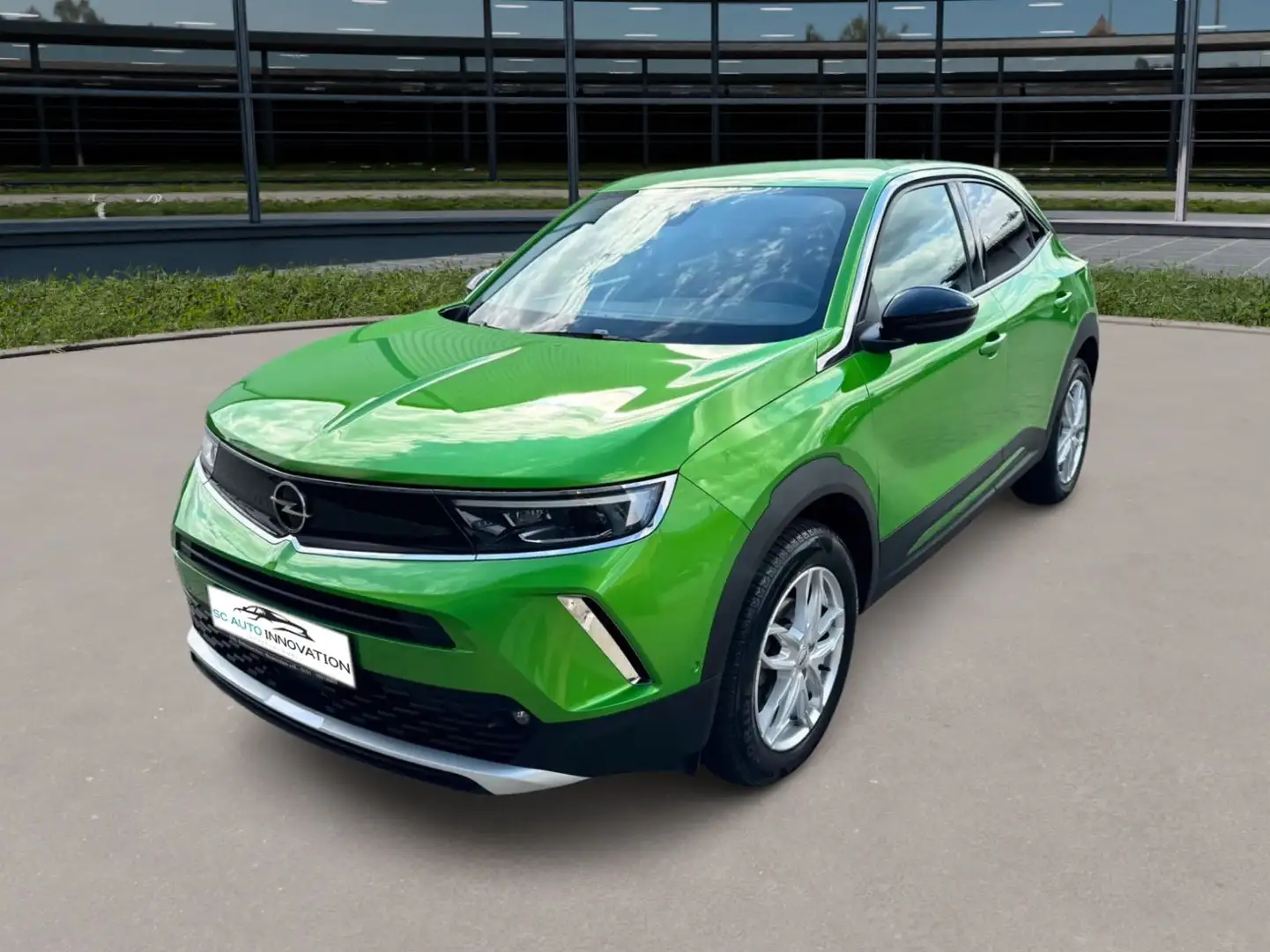 Opel Mokka 1.2 T. Elegance+Klima+Navi+DAB+SHZ+AHK++ Grün - 1