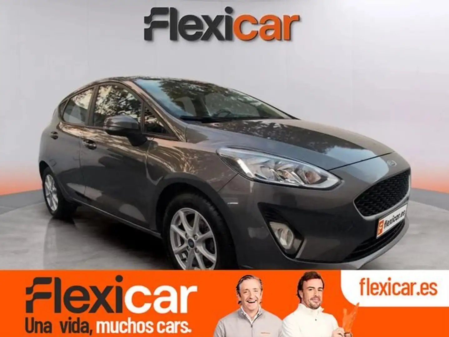 Ford Fiesta 1.0 EcoBoost S/S Active 85 Gris - 1