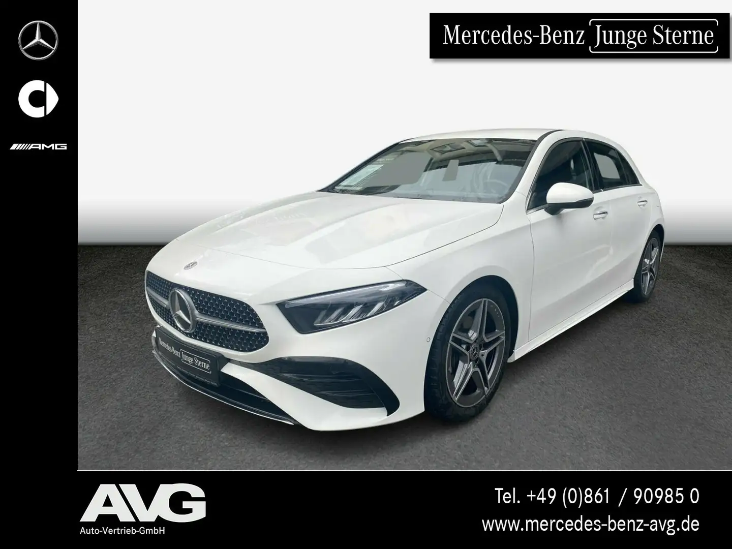 Mercedes-Benz A 180 A 180 AMG-Advanced  Ambiente Kamera MBUX LED 7G Weiß - 1