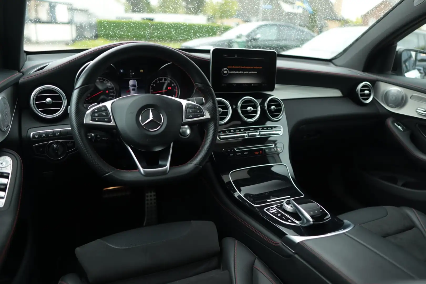 Mercedes-Benz GLC 43 AMG Coupé 4MATIC|360|Burmester|Schuifdak|Keyless|Alcan Blanc - 2