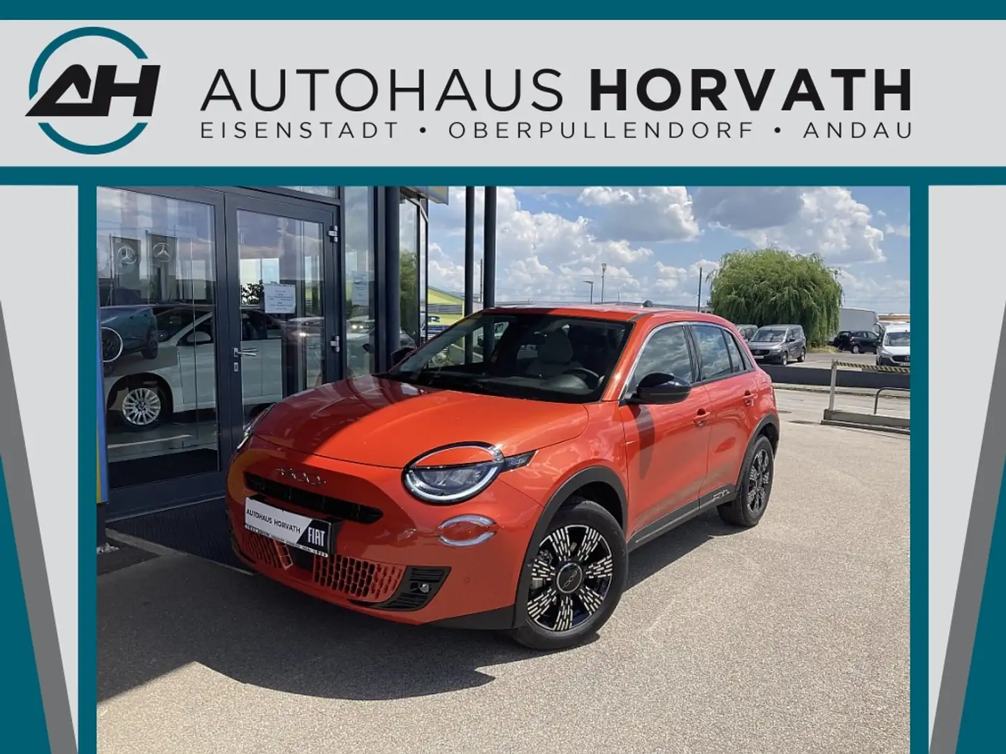 Fiat 600 Hybrid 136 6-Gang eDCT Orange - 1