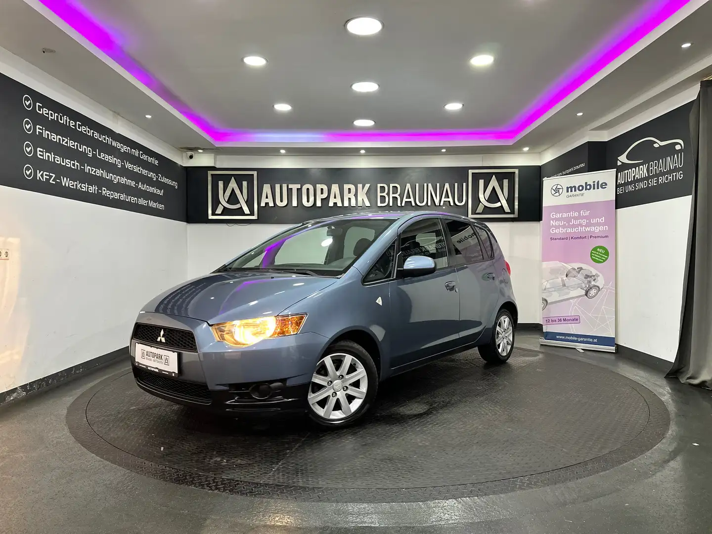 Mitsubishi Colt 1,1 ClearTec Inform *KLIMA*NEUES-PICKERL* Blau - 1