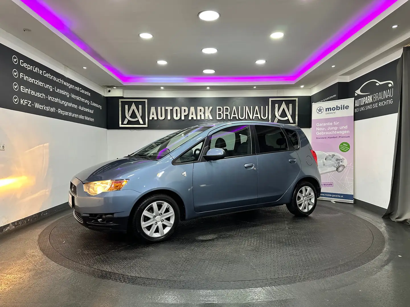 Mitsubishi Colt 1,1 ClearTec Inform *KLIMA*NEUES-PICKERL* Blau - 2
