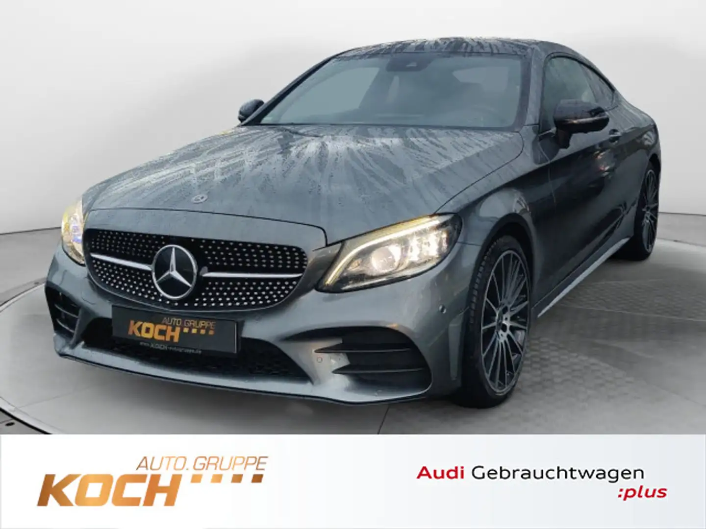 Mercedes-Benz 300 C Klasse 300 d AMG Line, Mutlibeam LED, Pano siva - 1