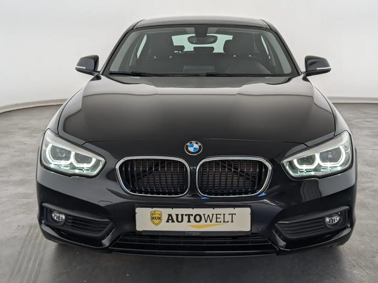 BMW 116 116i Advantage (EURO 6d-TEMP) LED+NAVI+PDC+SHZ+ BC Чорний - 2