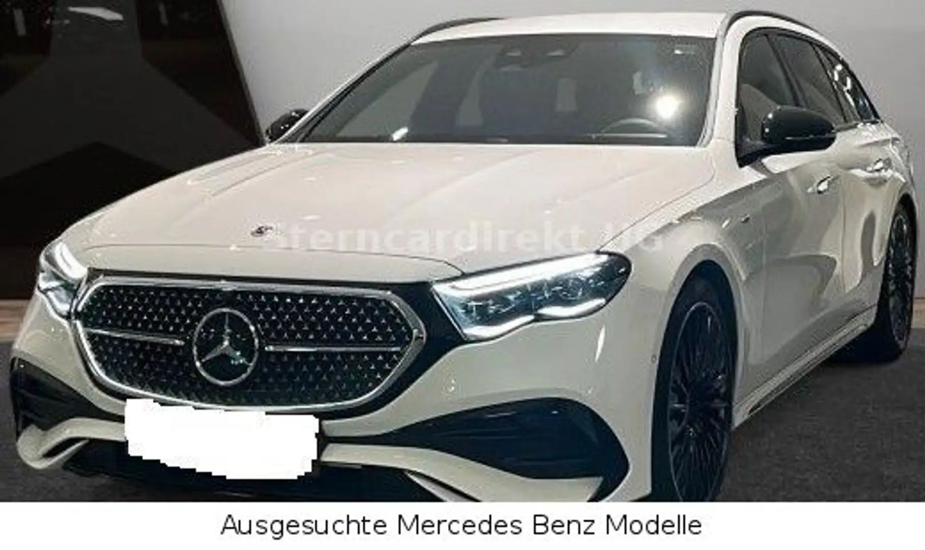 Mercedes-Benz E 300 e T AMG NIGHT MEMORY DISTRO 20"AMG Blanc - 2