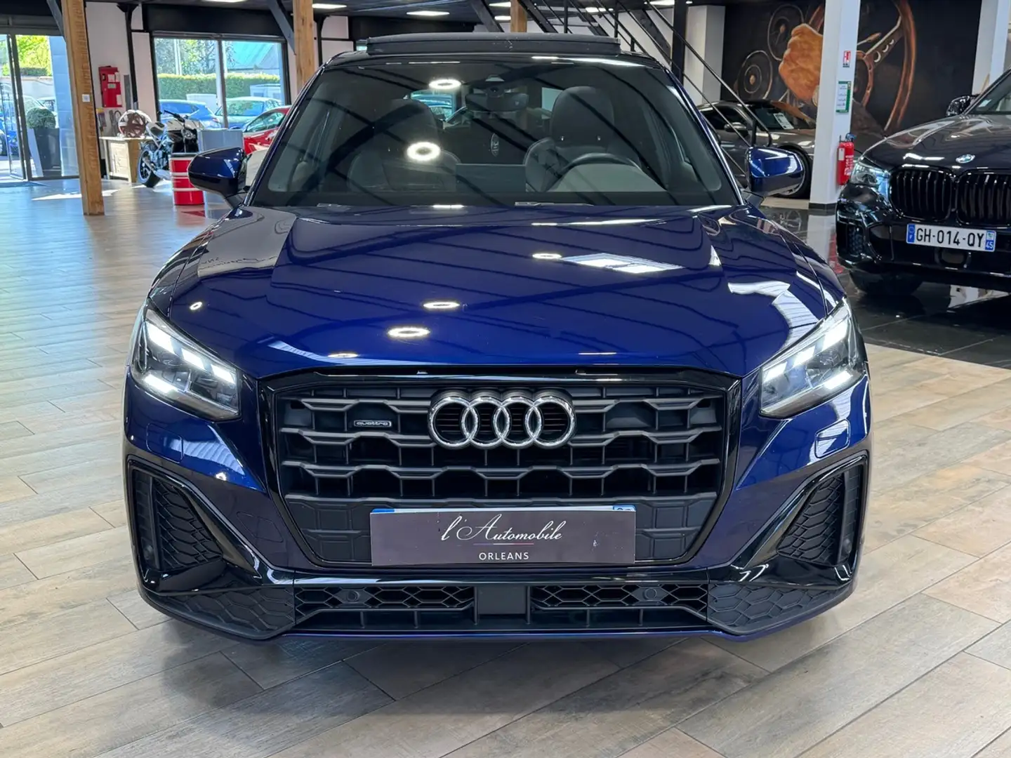 Audi Q2 35 TDI QUATTRO S-TRONIC7 150CV S-LINE TOIT PANORAM Bleu - 2