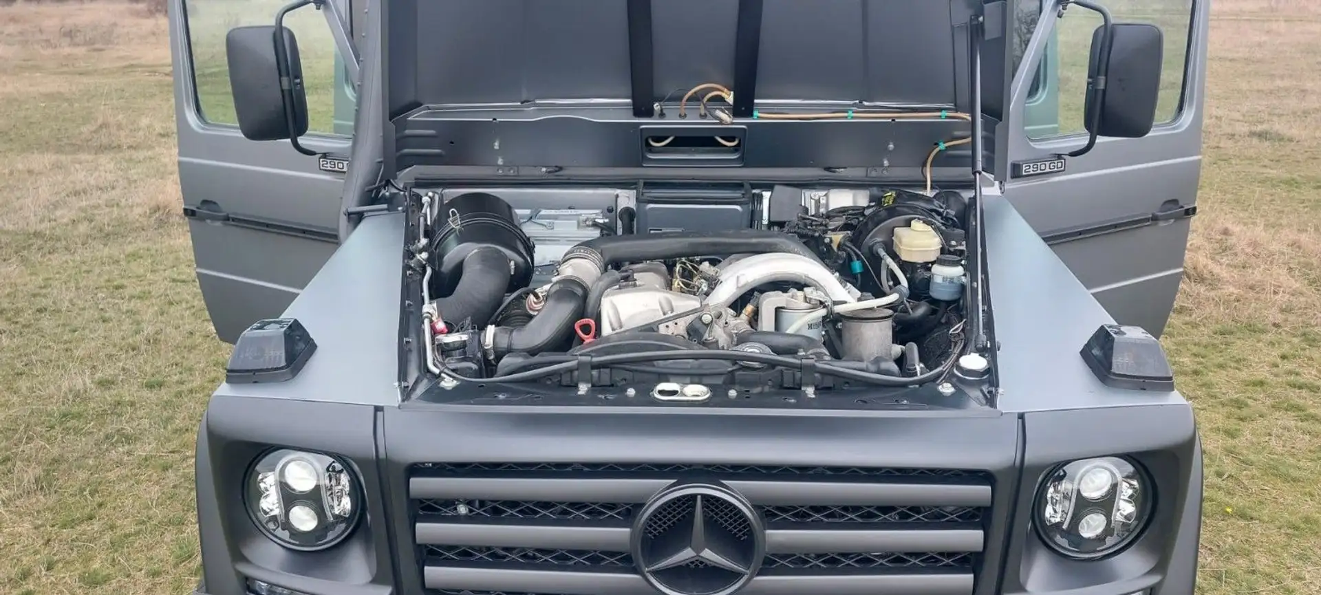 벤츠 Mercedes-Benz G-Class G 290 2001 회색 사진 7