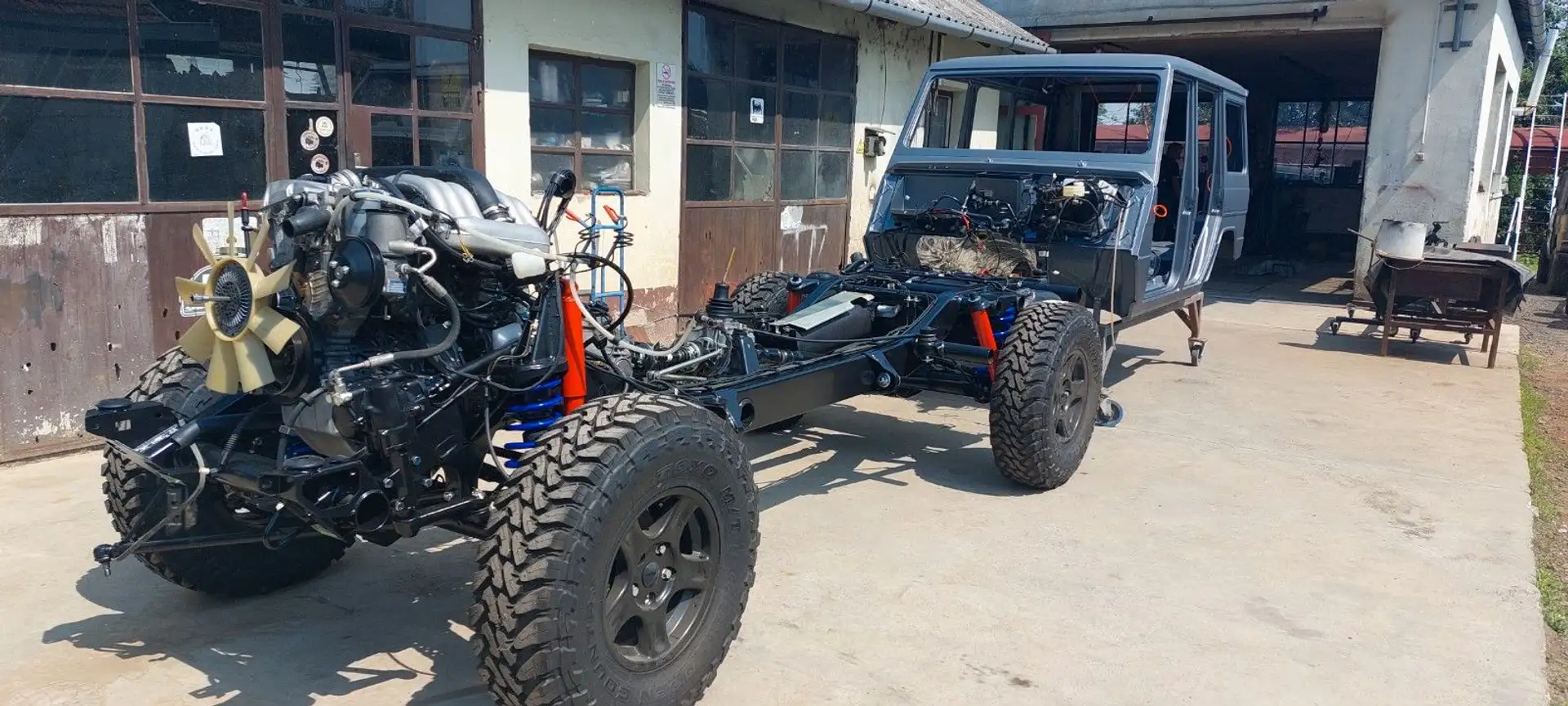 벤츠 Mercedes-Benz G-Class G 290 2001 회색 사진 5