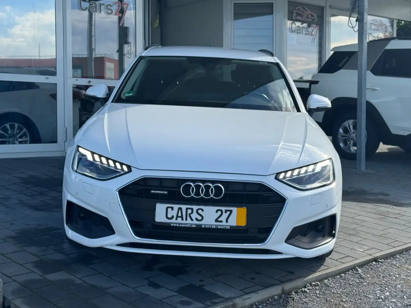 Audi A4 Avant 40 TDI quattro Leder LED Navi Kamera Weiß - 2