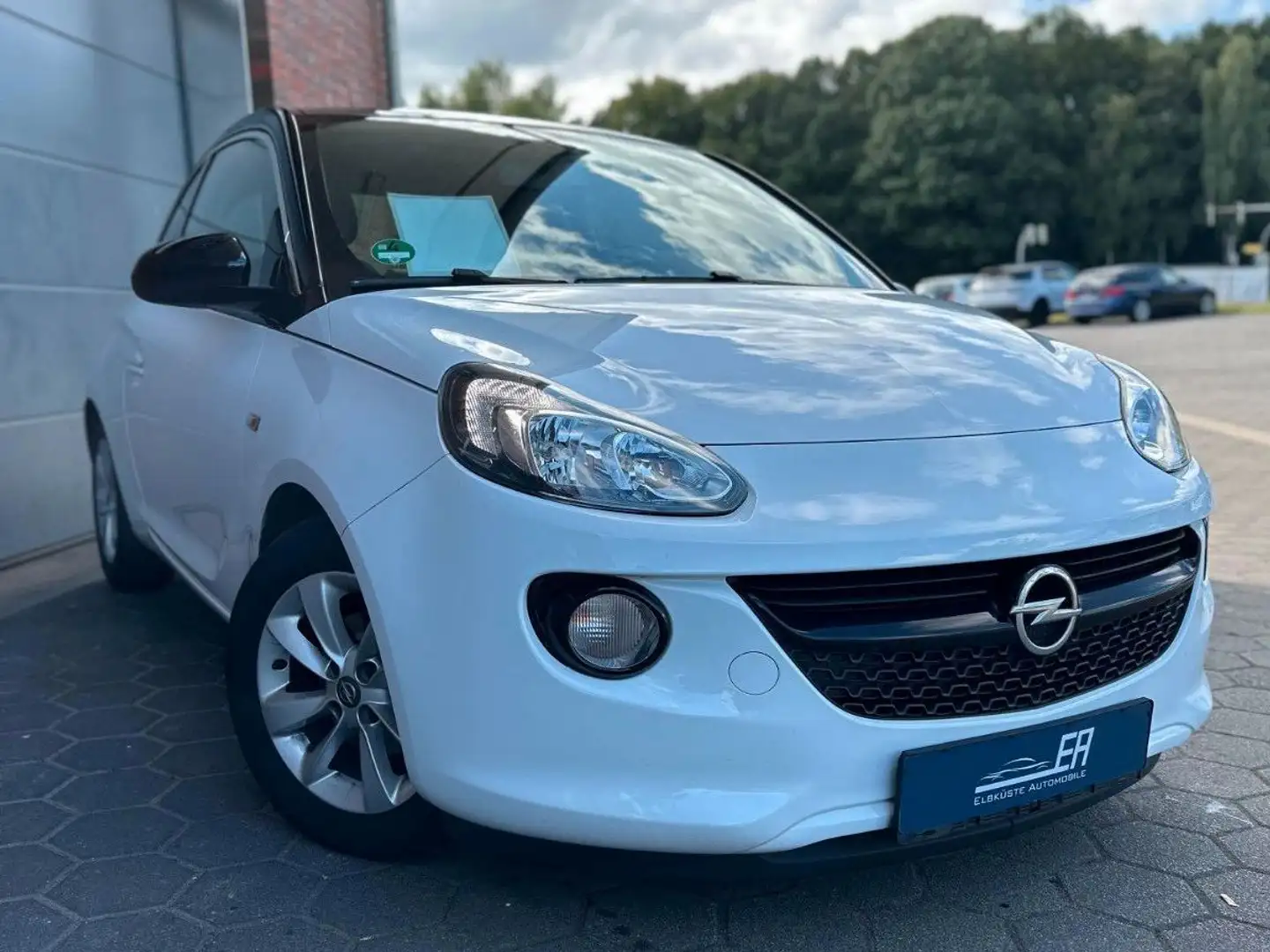 Opel Adam Glam Pano*Klima*SHZ*LHZ*L-Aut*Sound*BT*Temp Weiß - 1