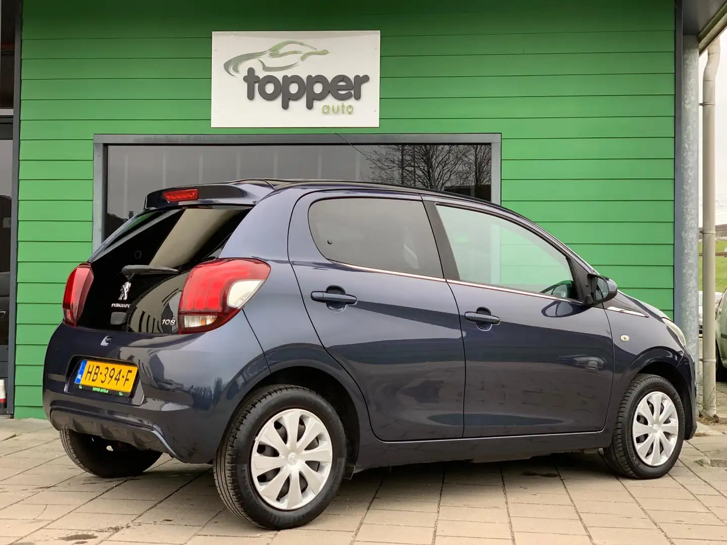 Peugeot 108 1.0 e-VTi Active | Elektrische Ramen | LED | Airco Blauw - 2