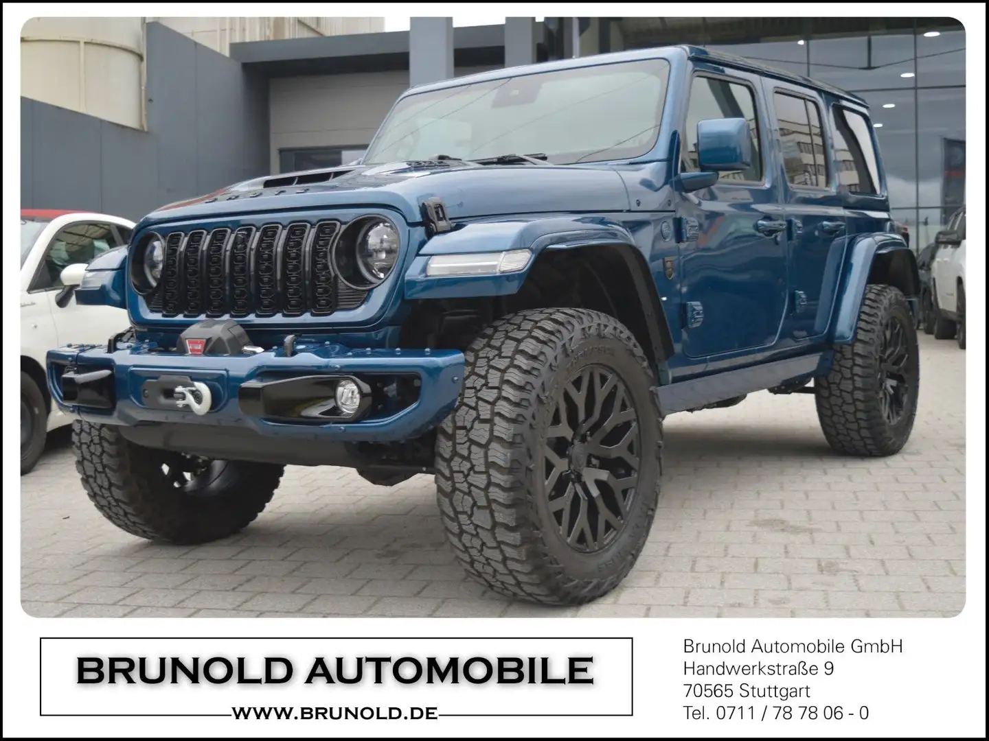Jeep Wrangler *BRUTE* WRANGLER UNLIMITED RUBICON 392 482PS 4x4 Blauw - 1