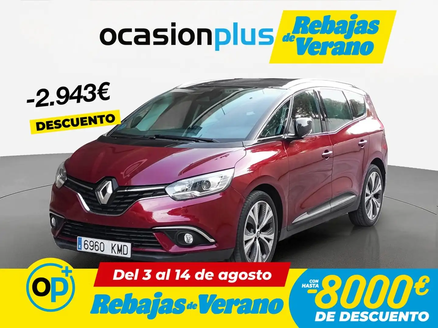 Renault Grand Scenic 1.5dCi Zen 81kW Rojo - 1