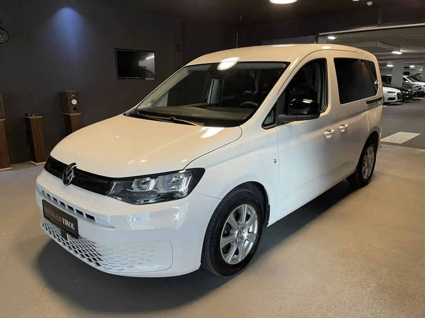 Volkswagen Caddy 2,0 TDI*Sitzh*Navi*APPcon*PDC*Spurw*TEMP Blanc - 1