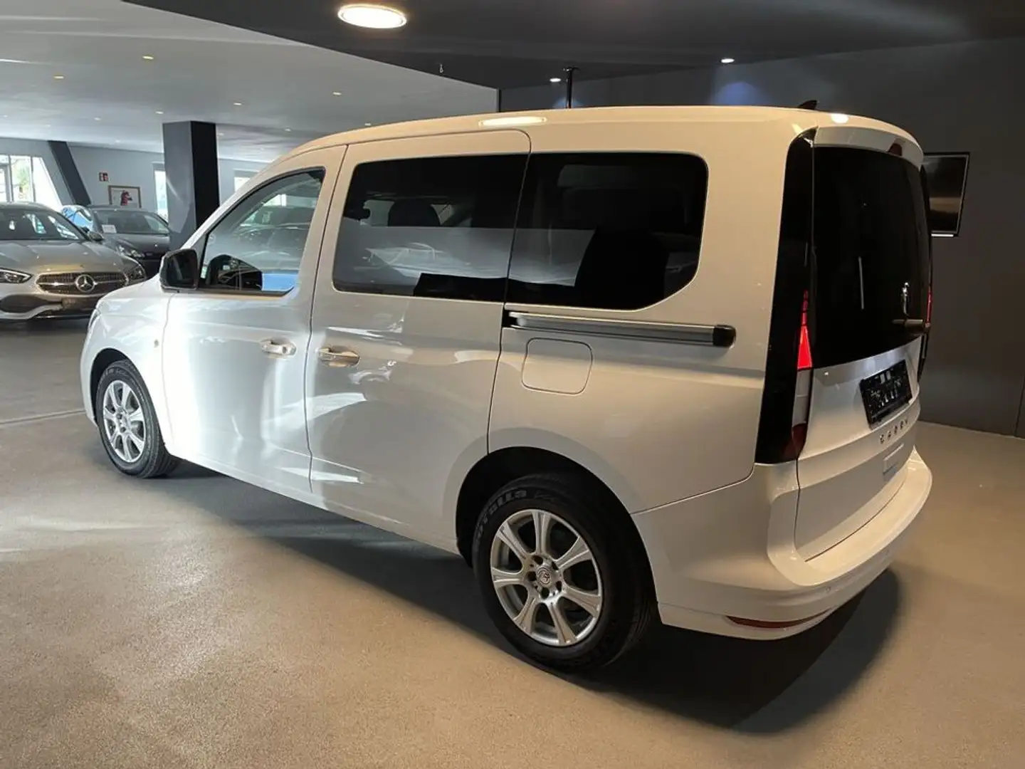 Volkswagen Caddy 2,0 TDI*Sitzh*Navi*APPcon*PDC*Spurw*TEMP Blanc - 2