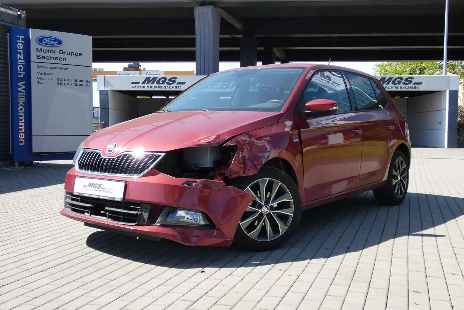 Skoda Fabia 1.0 'Drive Green Tec' #PDC #DAB #TEMP Rot - 2