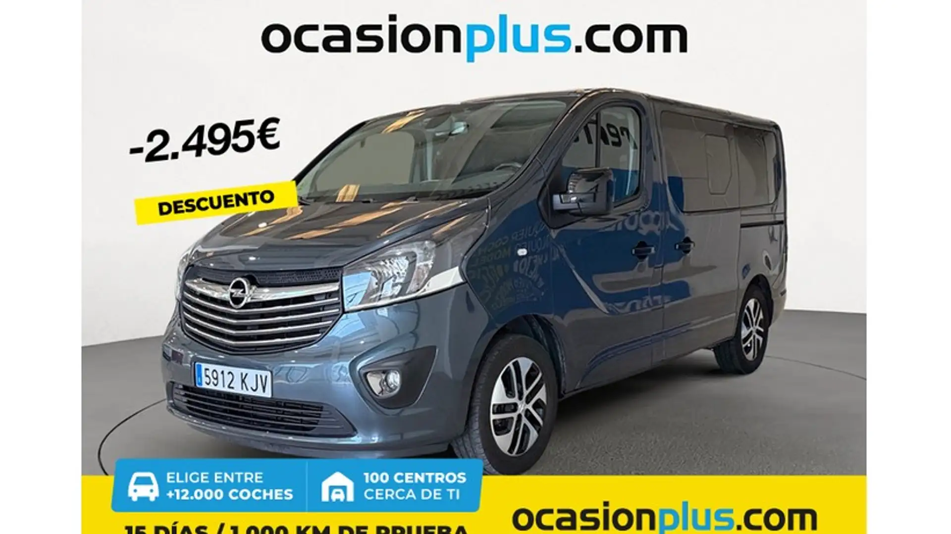 Opel Vivaro Tourer 9 1.6CDTi Biturbo S/S 27 L1 145 Gris - 1