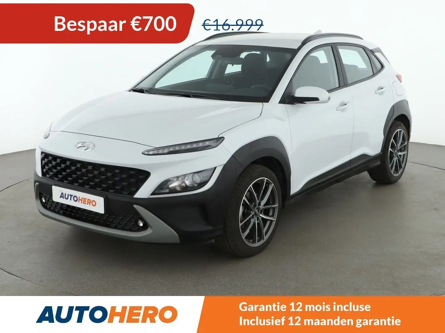 Hyundai KONA 1.0 T-GDI Maxx 2WD Blanc - 1