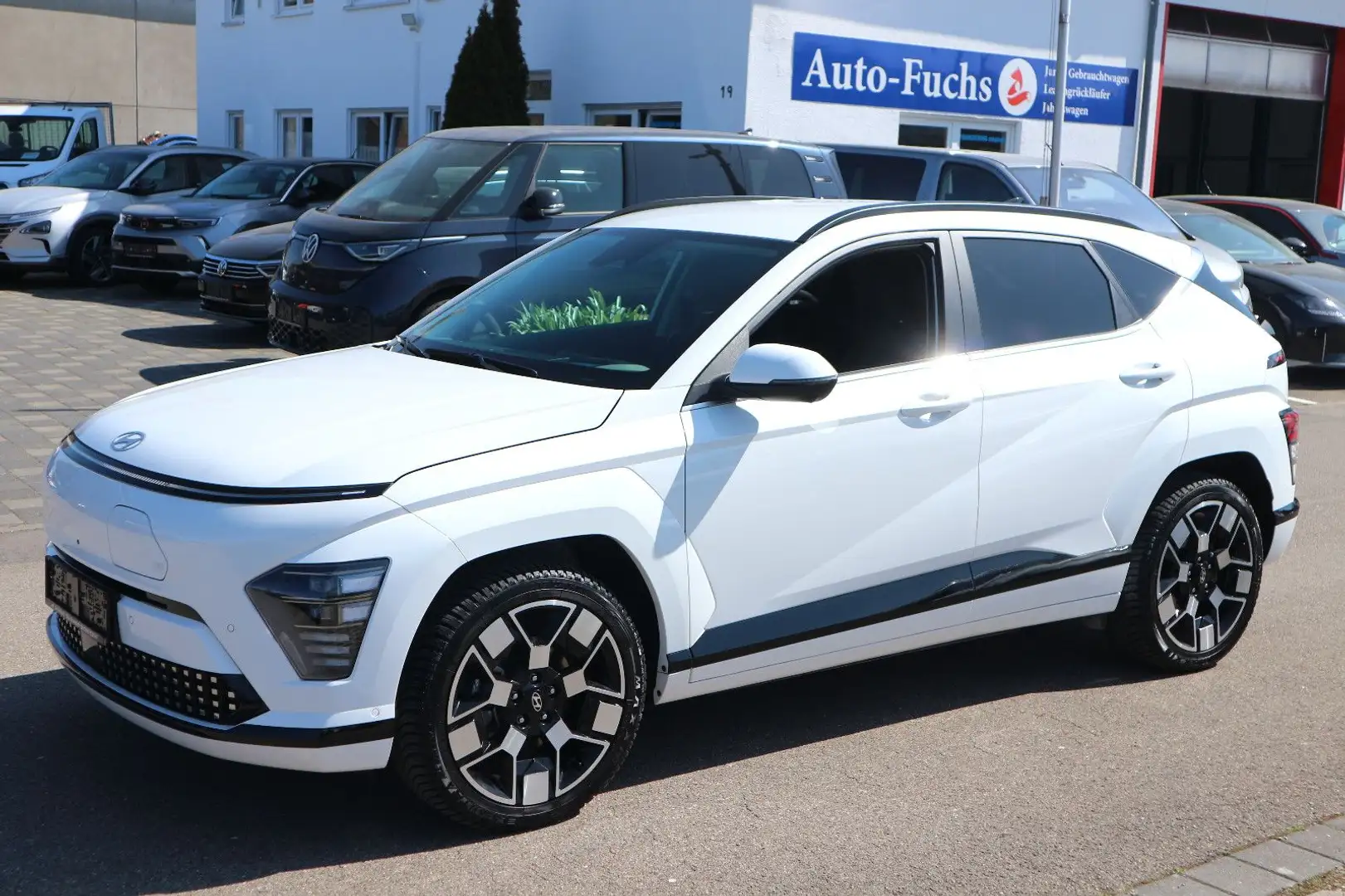 Hyundai Kona Prime Elektro 65kWh 160kW Facelift Alb - 1